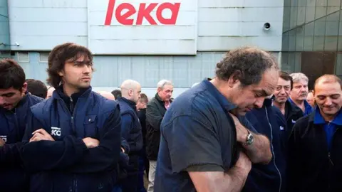 Trabajadores de Teka.