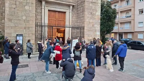 Bendici&oacute;n en Castro Urdiales.