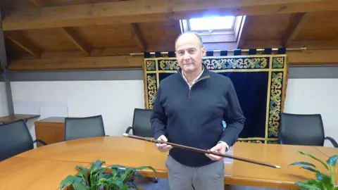 Santiago del Campo (PP), tom&oacute; el bast&oacute;n de mando. R.A.