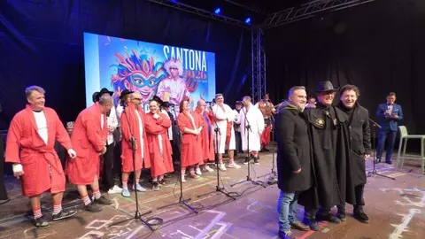 Preg&oacute;n de 'Mamel' del Carnaval de Santo&ntilde;a 2026. R.A.
