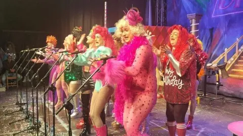 La murga Amigos de Chechu. R.A.