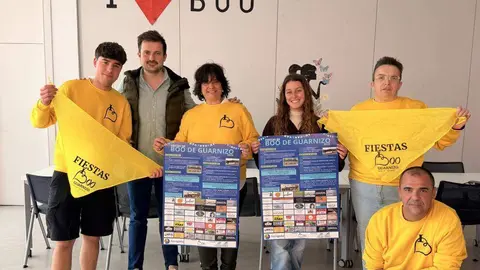 Presentaci&oacute;n de las fiestas de Boo, en Guarnizo.