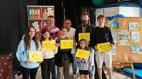 Entrega de los premios del Concurso.