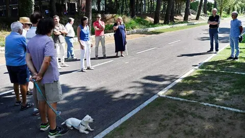 Apertura del aparcamiento en Matale&ntilde;as.