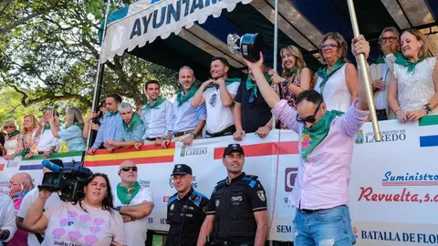 Premiado en la Batalla de Flores.