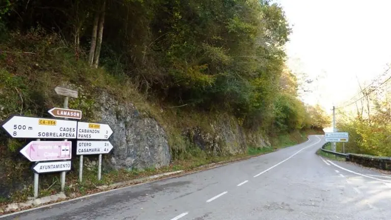 Carreteras del municipio de Herrerías. R. A.