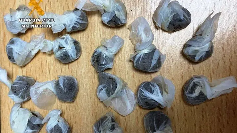 Bolsas de hach&iacute;s en Castro Urdiales.