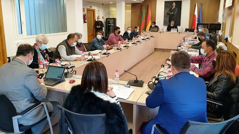 Pleno del Ayuntamiento de  Torrelavega.