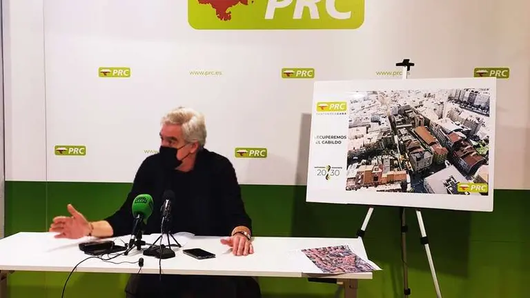 El portavoz del PRC en Santander, Jos&eacute; Mar&iacute;a Fuentes-Pila.