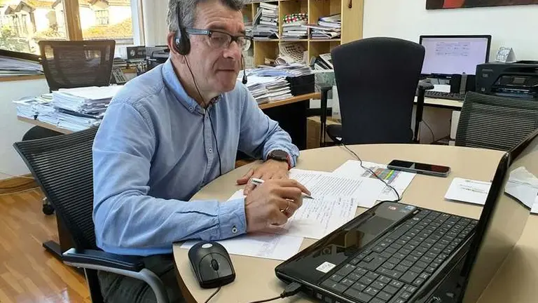 El concejal de Aguas de Torrelavega, Pedro Noriega.