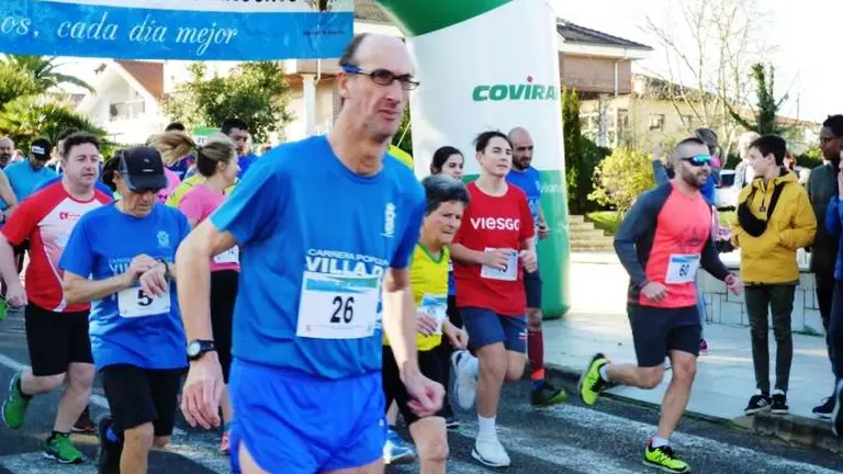 Carrera popular solidaria en Argo&ntilde;os. Nyka Goicoechea
