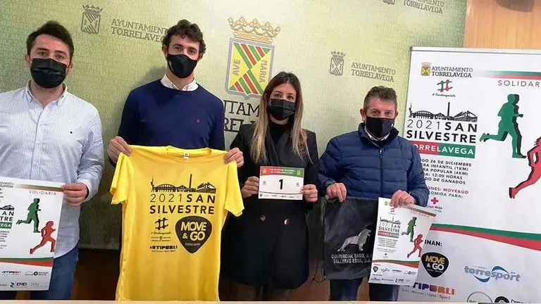Presentaci&oacute;n de la San Silvestre de Torrelavega.