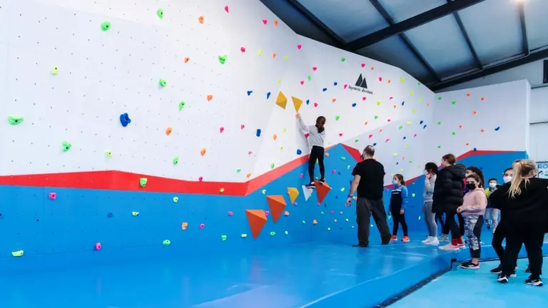 Inauguración de la zona de ocio en Requejada, en Polanco.