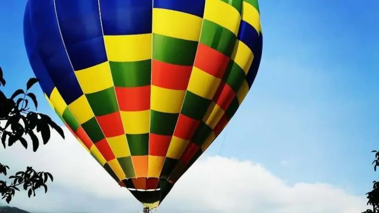 Globo cautivo para los vecinos en Reinosa.