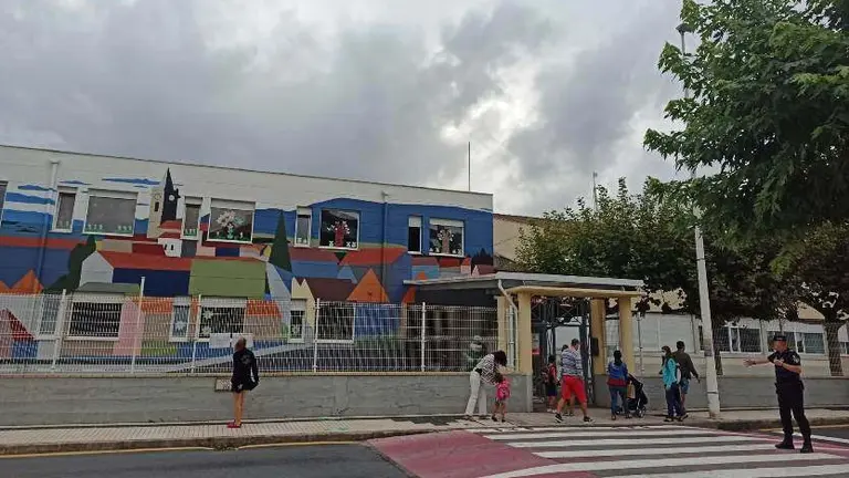 Colegio Palacio, en Noja.