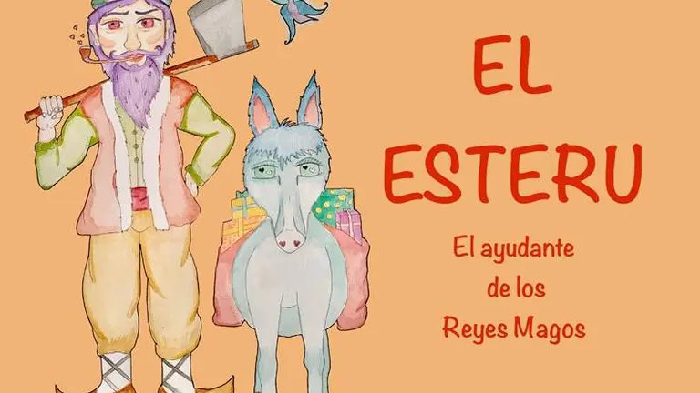 El Esteru, el ayudante c&aacute;ntabro de los Reyes Magos.