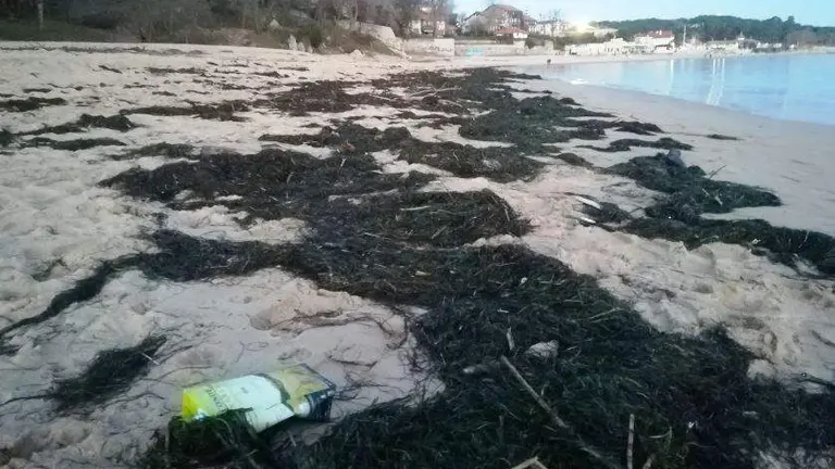 Playa de Los Peligros, en Santander.