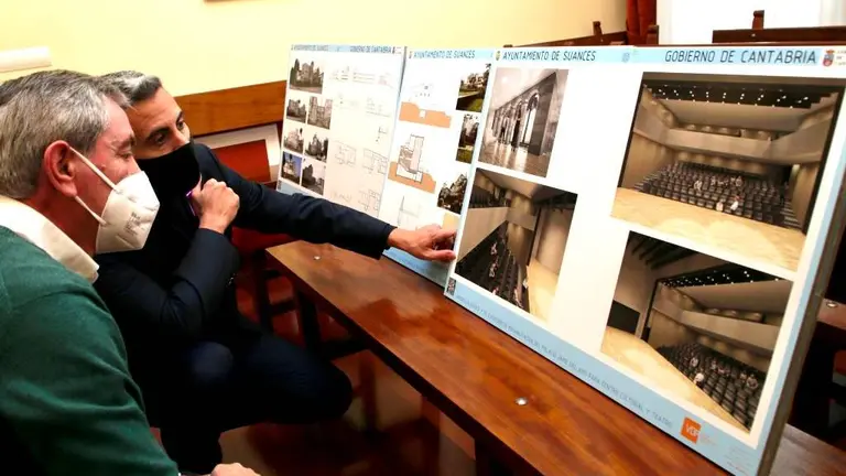 Infografías del futuro proyecto del Palacio Jaime del Amo, en Suances.