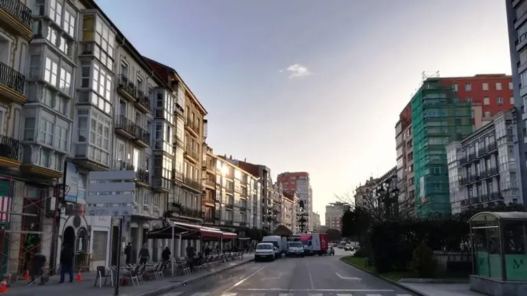 Edificios en Santander. R.A.