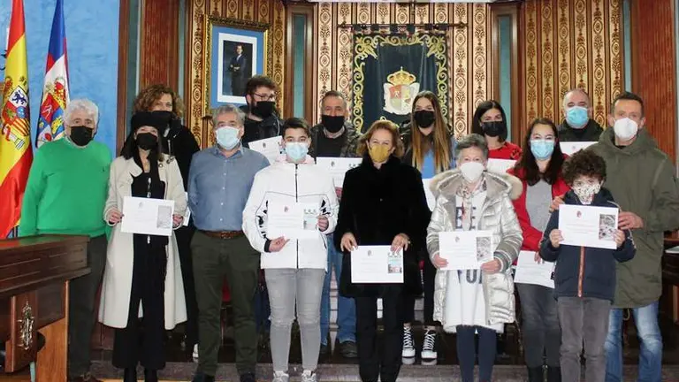 Entrega de los premios de los concursos en Reinosa.