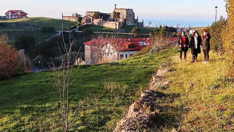 Zona donde se ubicará el parque en Comillas