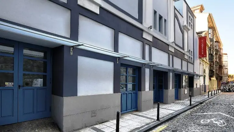 Vista exterior de la Filmoteca Mario Camus.