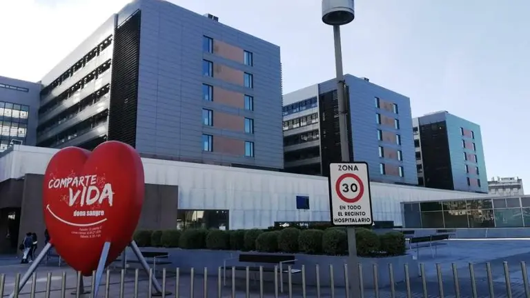 Hospital Universitario Marqués de Valdecilla, en Santander. R.A.
