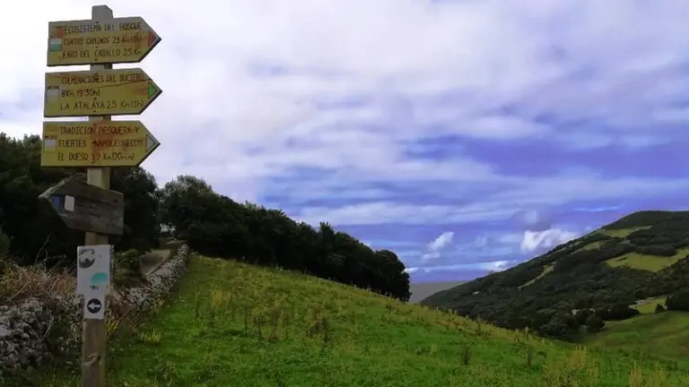Rutas por el Monte Buciero, en Santoña. R.A.