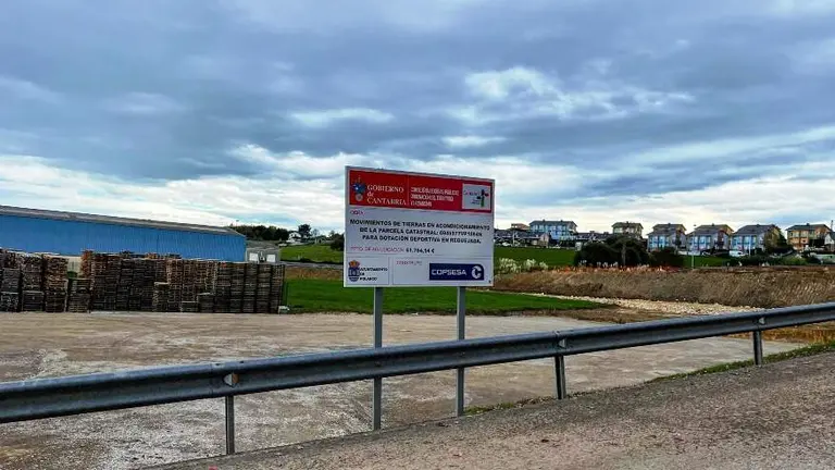 Terreno en Requejada, en Polanco.