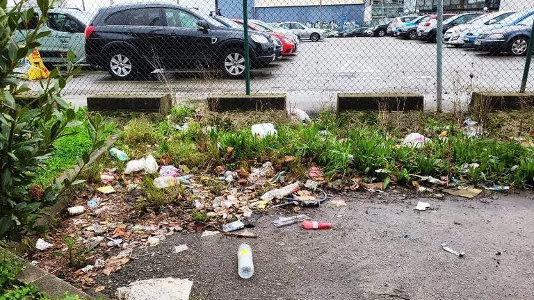 Vertedero en Varadero, en Santander.