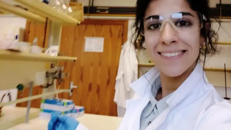 La investigadora Judith González, de Torrelavega.