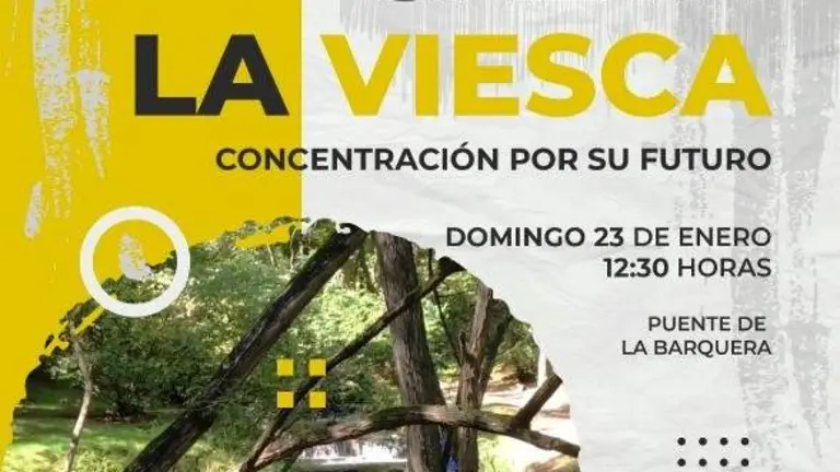 Concentración en La Viesca el domingo, día 23 de enero.