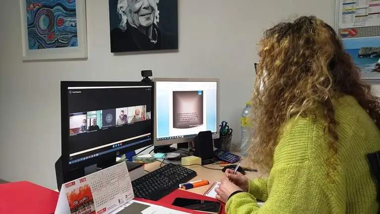 Reunión telemática de CCOO sobre ITSS.