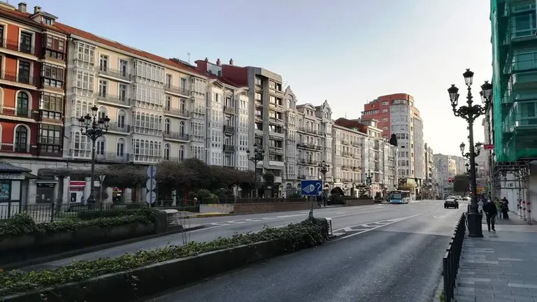 Viviendas en la ciudad de Santander. R.A.