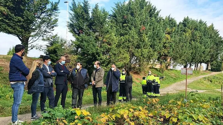 Parque de las Tablas, en Torrelavega.