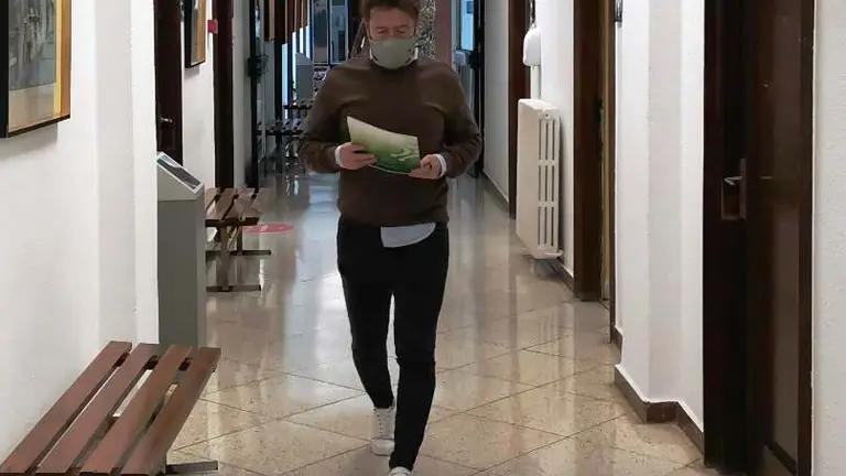 El concejal del PRC en el Ayuntamiento de Santander, Vicente Nieto.