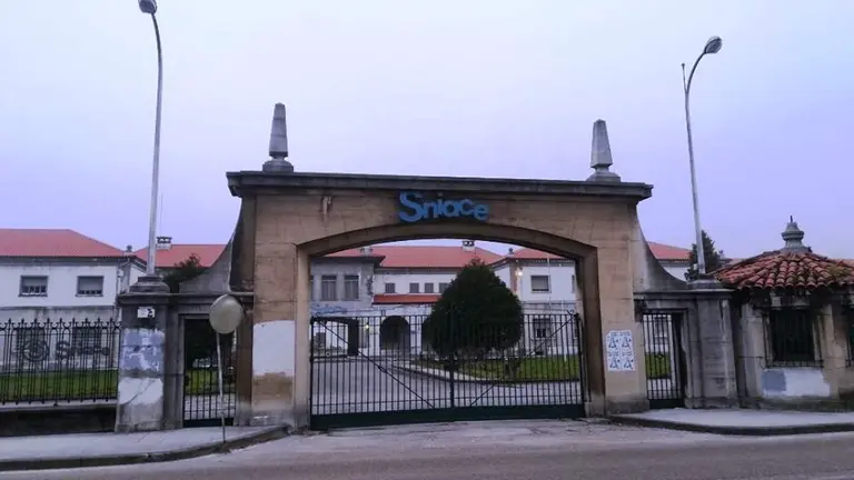 Empresa Sniace en Torrelavega.