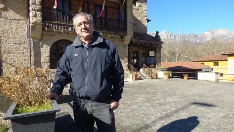 El alcalde de Cillorigo de Liébana, Jesús María Cuevas (PP). R.A.