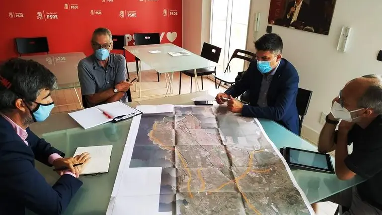 Reunión sobre movilidad.