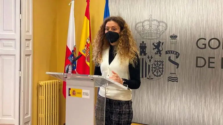 La delegada del Gobierno en Cantabria, Ainoa Quiñones, hace balance del año 2021.
