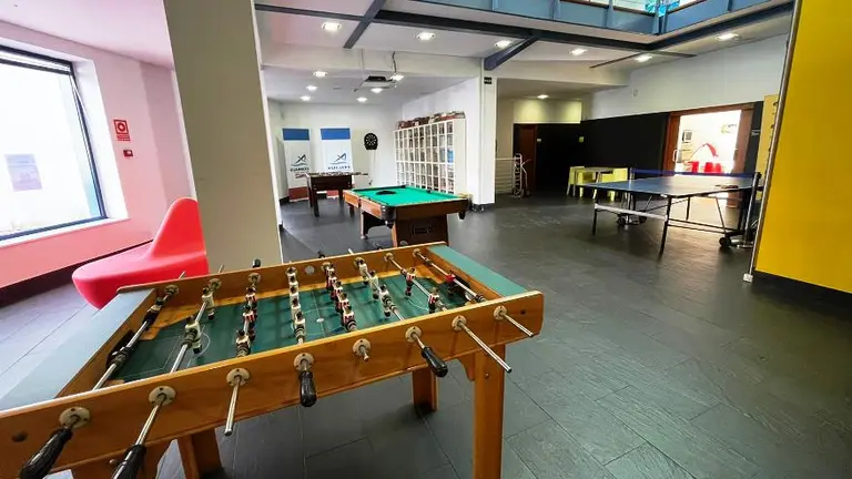 Zona de juegos en El Almac&eacute;n de las Artes, en El Astillero.