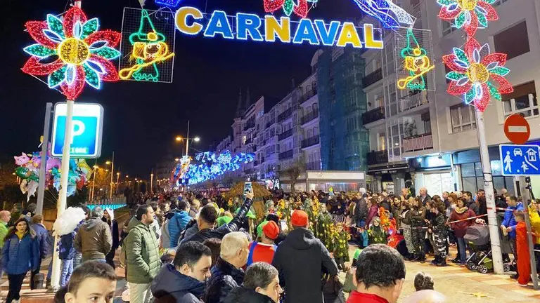Celebración del Carnaval en Castro Urdiales.