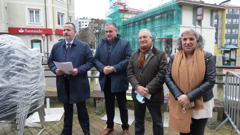 De izquierda a derecha, Jos&eacute; Antonio Garc&iacute;a, Francisco Ortiz, Saolom&oacute;n Mart&iacute;n y Leticia Mart&iacute;nez.