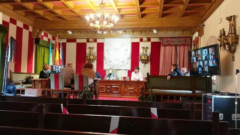 Sesi&oacute;n plenaria del Ayuntamiento de Camargo.