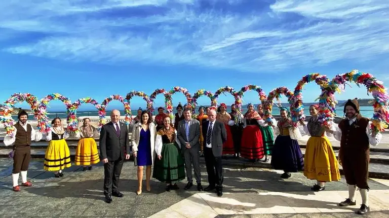 La alcaldesa de Santander, Gema Igual, en el acto de entrega de los premios.