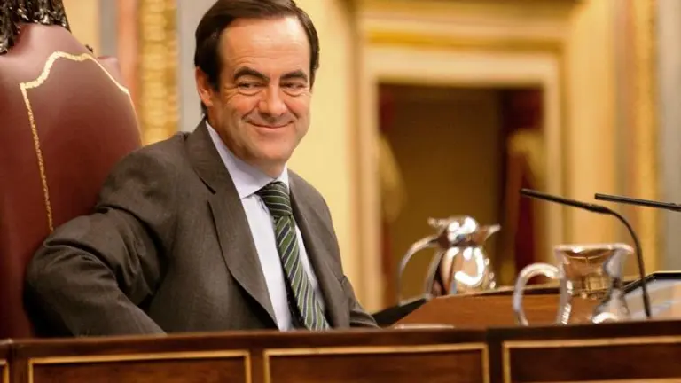 El socialista José Bono en su etapa en el Congreso de los Diputados.