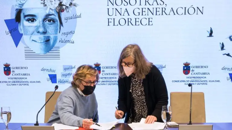 Presentación de los actos del 8M del Gobierno regional.