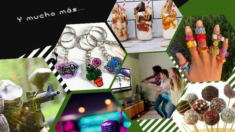 Cartel de las actividades de ocio alternativo en Pi&eacute;lagos.