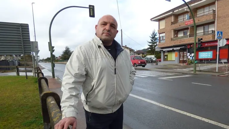 Román Stetsiv lleva viviendo más de 20 años en Argoños. R.A