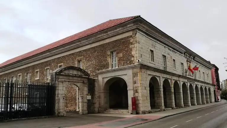 El Parlamento de Cantabria, en Santander. R.A.